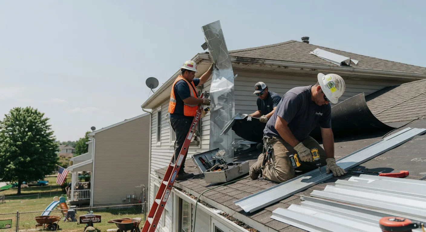 Metal Roofing Installation in Reydell, AR near me